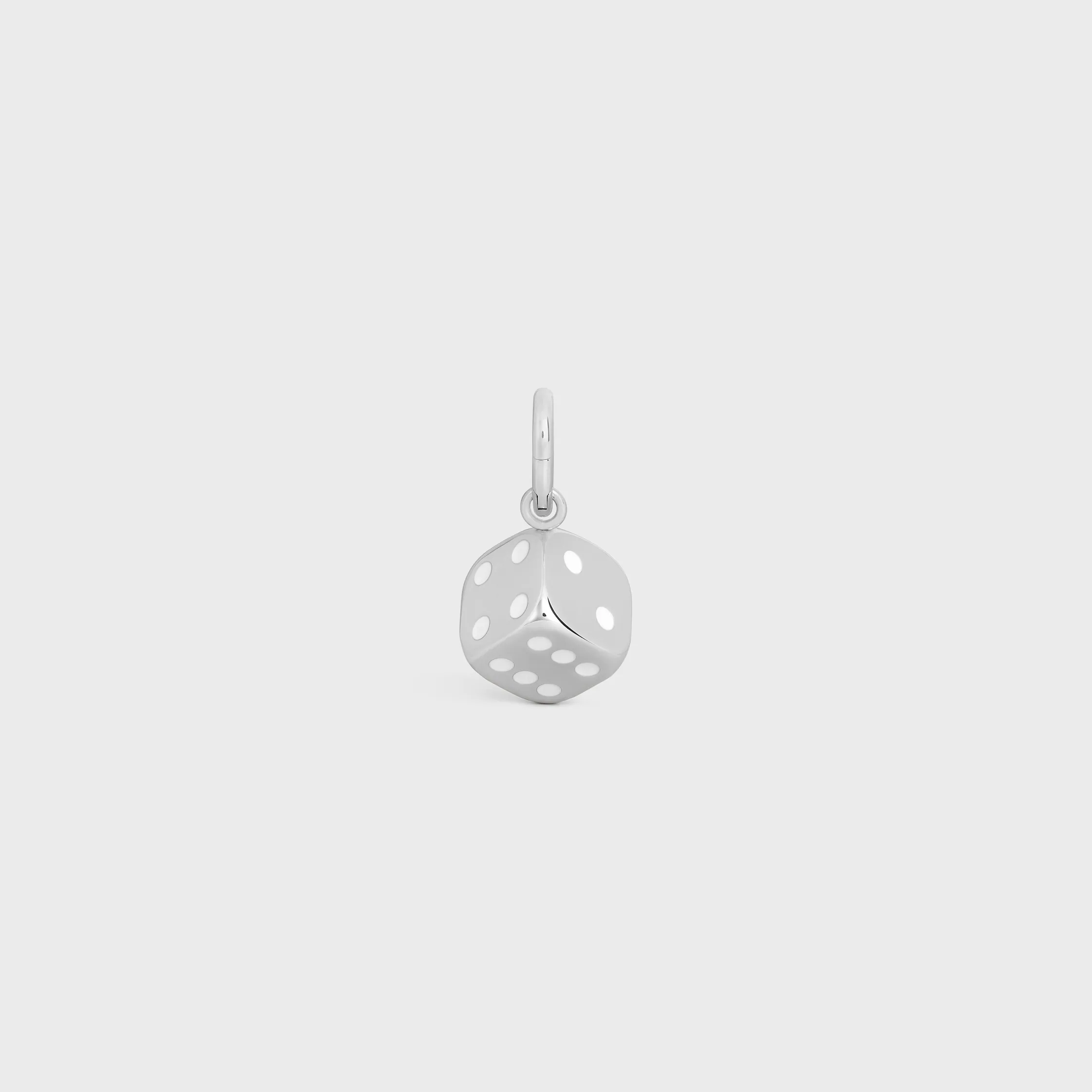 CHARMS TRIOMPHE DICE IN ENAMEL AND ALUMINIUM